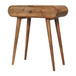 Mini Round Dressing Table - Oak