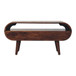 Circular TV Stand - Walnut