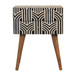 Inlay - Edessa Bone Bedside Table - Oak