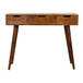 Foldable Mirror Table - Chestnut
