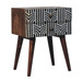 Inlay - Edessa Bone Bedside Table - Caramel