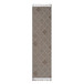 Guros - 2' X 8' Trellis Indoor / Outdoor Area Rug - Cream