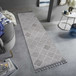 Guros - 2' X 8' Trellis Indoor / Outdoor Area Rug - White / Gray