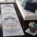 Payas - 2' X 8' Medallion Runner Rug - Cream / Gold