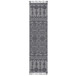 Guros - 2' X 8' Traditional Indoor / Outdoor Area Rug - White / Gray