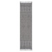 Guros - 2' X 8' Traditional Indoor / Outdoor Area Rug - Gray / White