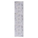 Maval - 2'6'' X 10' Washable Runner Rug - Gray / Gold
