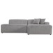 Mar - Sectional Sofa Right Facing - Gray