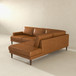 Corbin - Right Facing Sectional Sofa - Tan