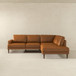 Corbin - Right Facing Sectional Sofa - Tan