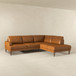Corbin - Right Facing Sectional Sofa - Tan