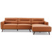 Ella - L-Shaped Right Sectional Couch - Cognac