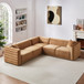 Solo - Corner Sectional Sofa - Cognac