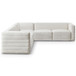 Solo - Corner Sectional Sofa - Cream
