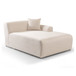 Mar - U-Shape Corner Sofa - Cream