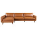 Garland - Left Sectional Sofa - Cognac