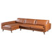 Garland - Left Sectional Sofa - Cognac