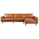 Garland - Right Sectional Sofa - Cognac