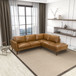 Benson - Sectional Sofa Right Facing Chaise - Tan