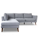 Benson - Sectional Sofa Left Facing Chaise - Gray