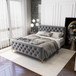 Bailey - King Bed - Dark Gray