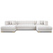Marlow - U Shape Corner Sofa - Ivory