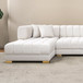 Marlow - U Shape Corner Sofa - Ivory