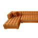 Marlow - U Shape Corner Sofa - Cognac