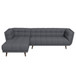 Addison - Left Sectional Sofa - Ash Gray