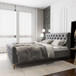 Bailey - Queen Bed - Dark Gray