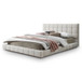 Hudson - King Bed - Ivory