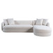 Chandler - Right Sectional Sofa - Cream