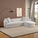 Chandler - Right Sectional Sofa - Cream