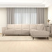 Amara - Right Sectional Sofa - Cream