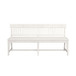 Haidel - Dining Bench - White