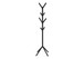 Free Standing Coat Rack 8 Hooks For Entryway - Black