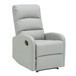 Dormi - Contemporary Recliner Chair - Light Gray