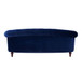 La Rosa - Victorian Chesterfield Tufted Sofa - Navy Blue