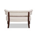Jared - Roll Arm Tufted Bench Settee - Sky Neutral Beige