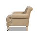 Alana Lawson - Accent Arm Chair Metal Casters - Fawn Brown