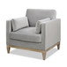 Knox - Modern Farmhouse Arm Chair - Opal Gray