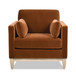 Knox - Modern Farmhouse Arm Chair - Burnt Orange