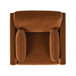 Knox - Modern Farmhouse Arm Chair - Burnt Orange