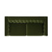 James - Modern Tuxedo Sofa - Olive Green