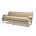 Alana Lawson - Two Cushion Tightback Sofa - Fawn Brown