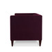 Jack - Modern Tuxedo Tufted Sofa - Burgundy