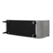 Alma - Tufted Flared Arm Entryway Bench - Opal Gray