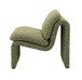 Jaeda - Innovative Elegance Accent Chair In Curved Shape - Green