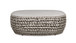 Willow - Oval Patio Coffee Table - Light Beige