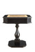 Bishop - Reversible Chess Checker Game Table With Game Tray (Chess Fingures Not Included) - Black